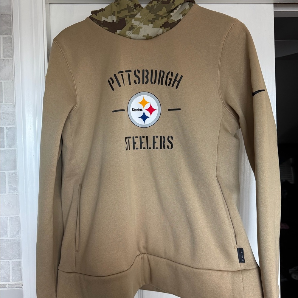 Pittsburgh Steelers Tan Hoodie
